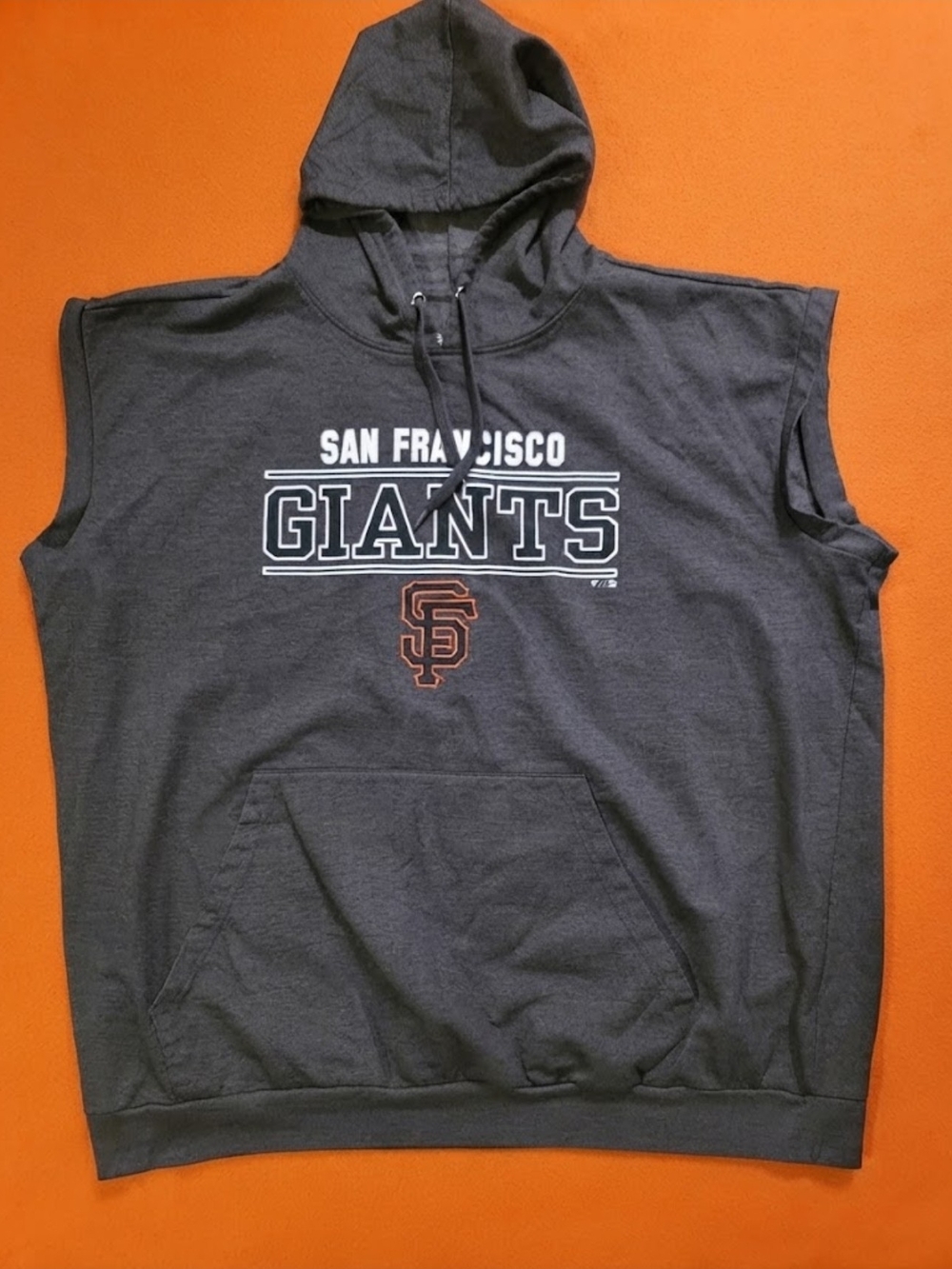 Fanatics San Francisco Giants Sleeveless Pullover Hoodie 4XL